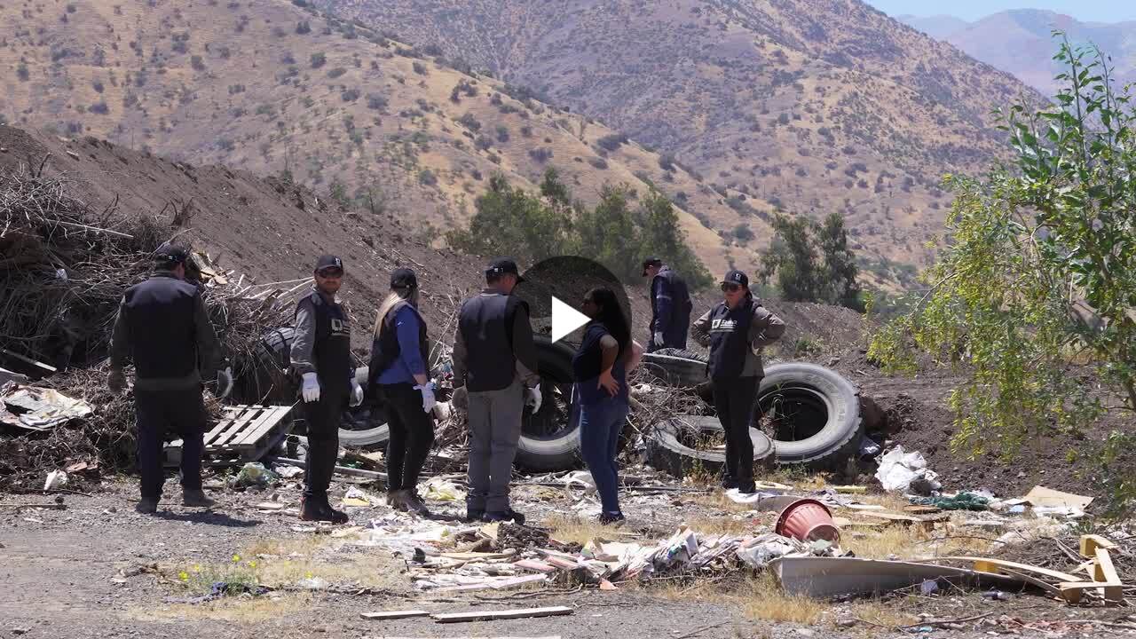 Jornada de limpieza del Estero de Colina