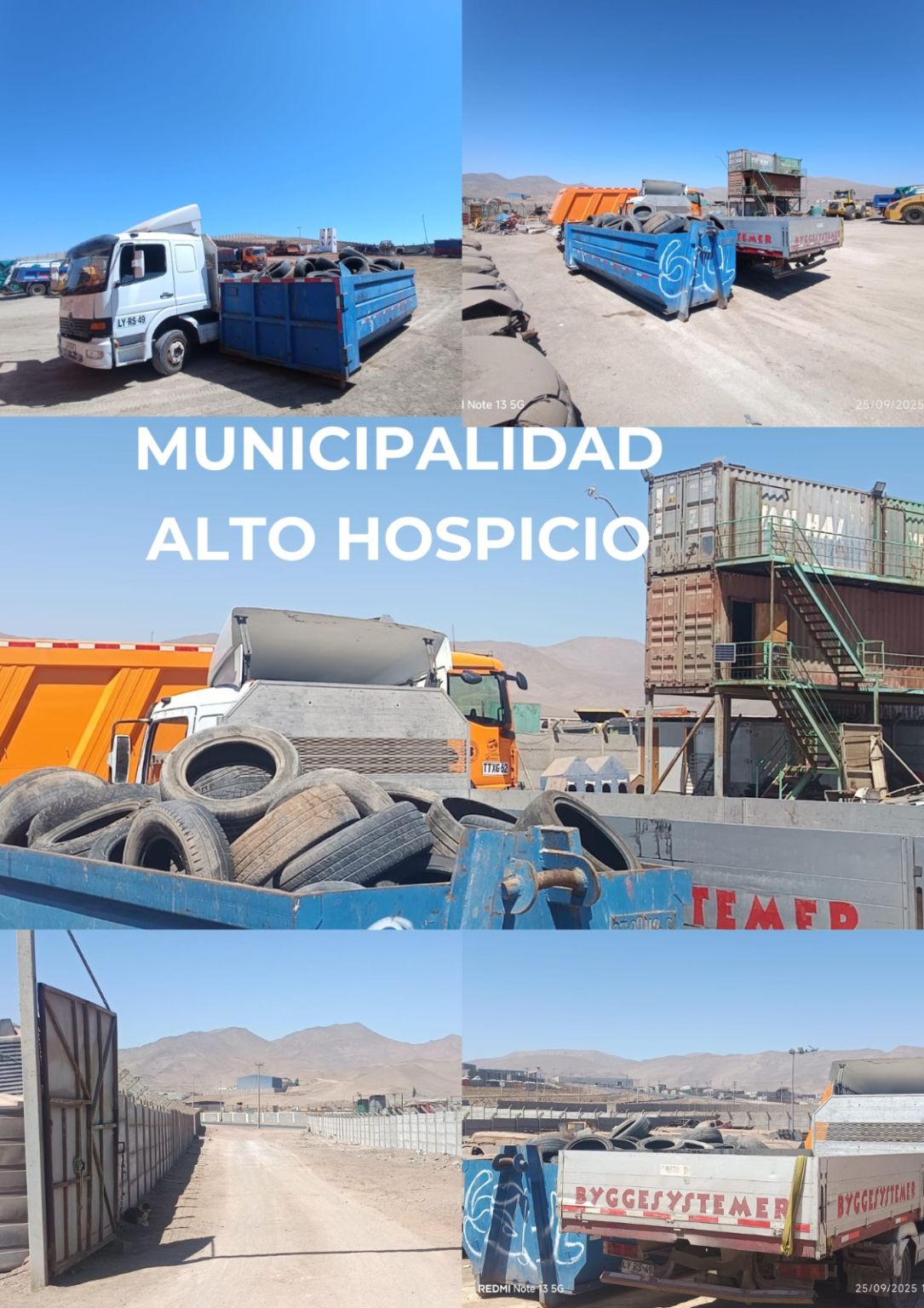 Retiros junto a la Municipalidad de Alto Hospicio